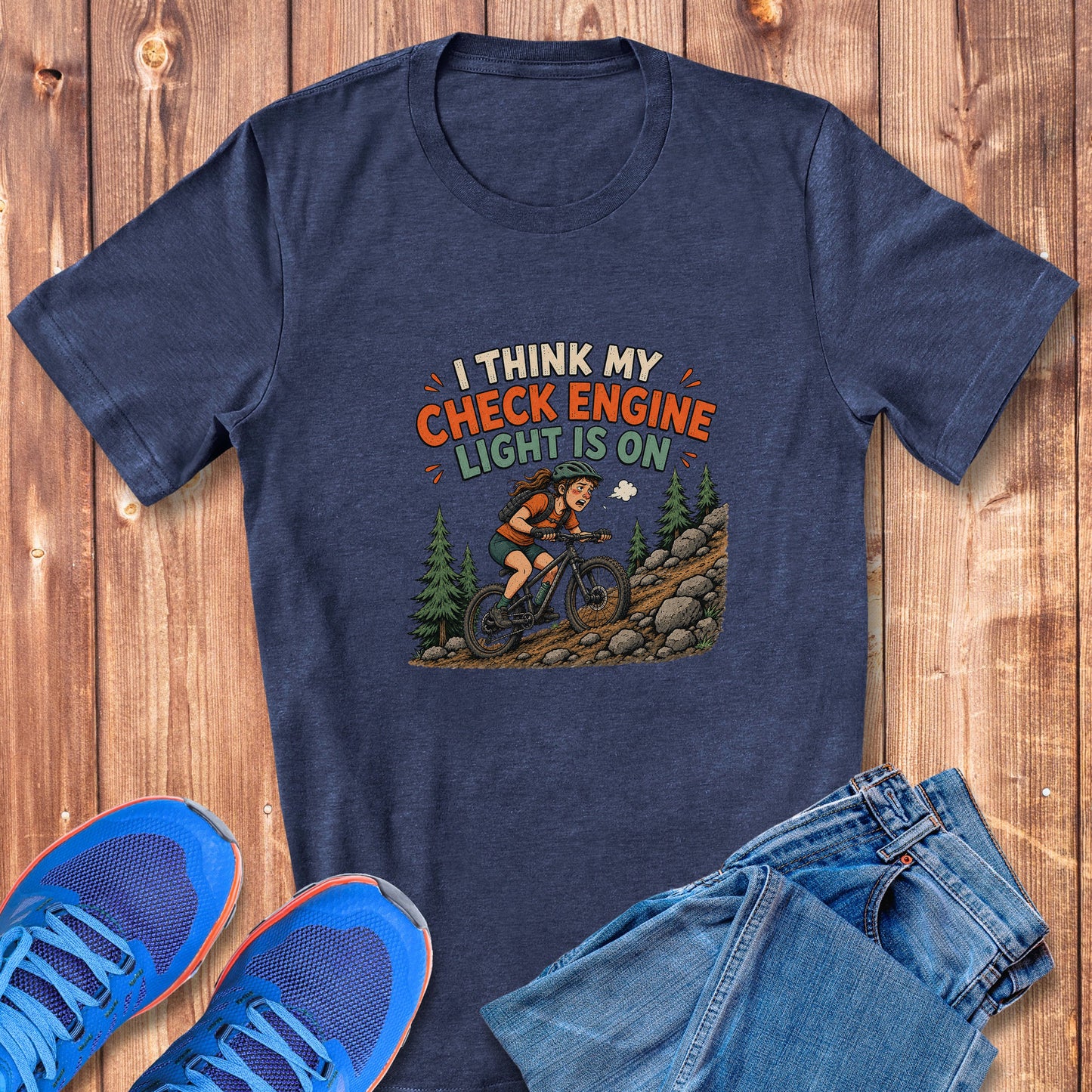 Check Engine MTB Female Tee