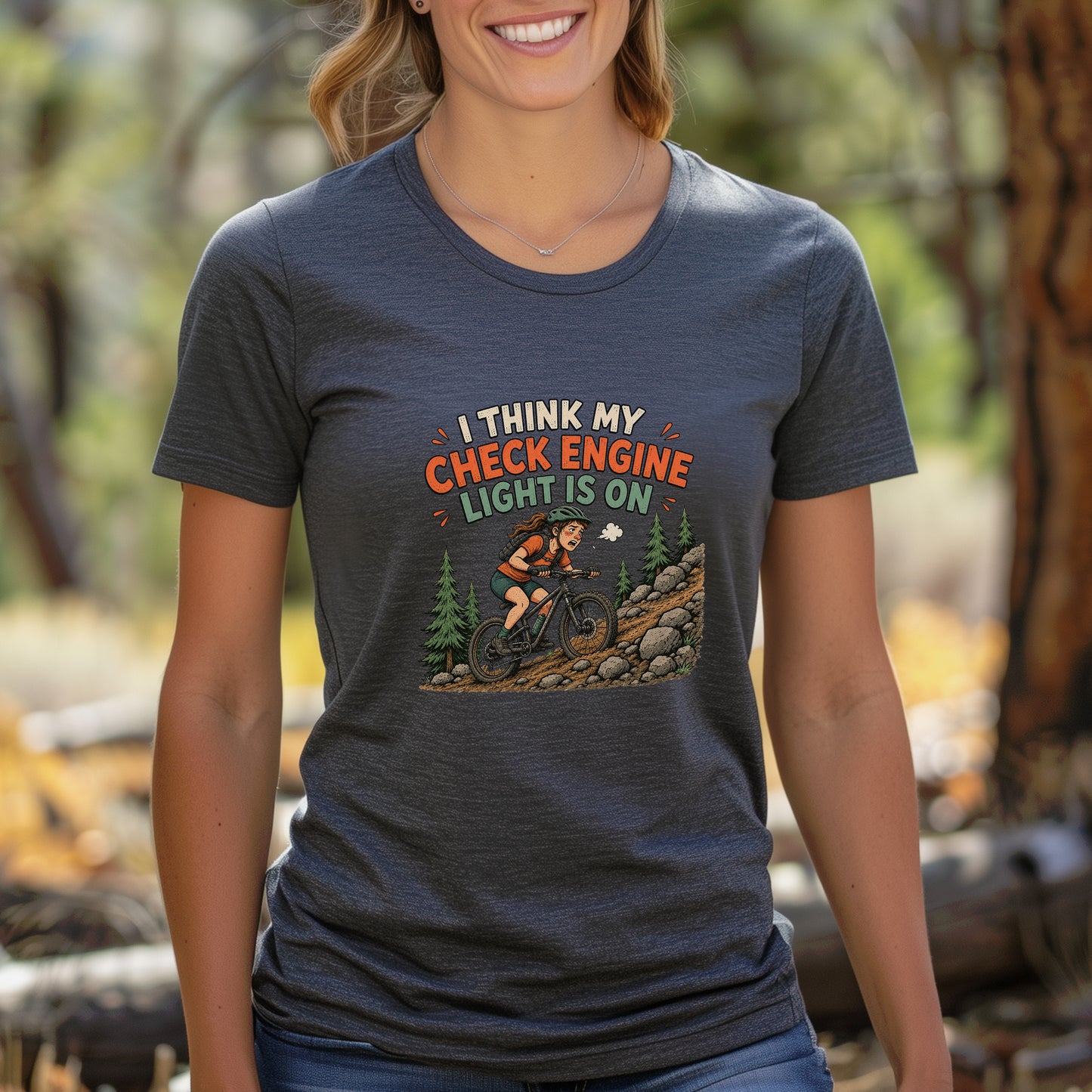 Check Engine MTB Female Tee