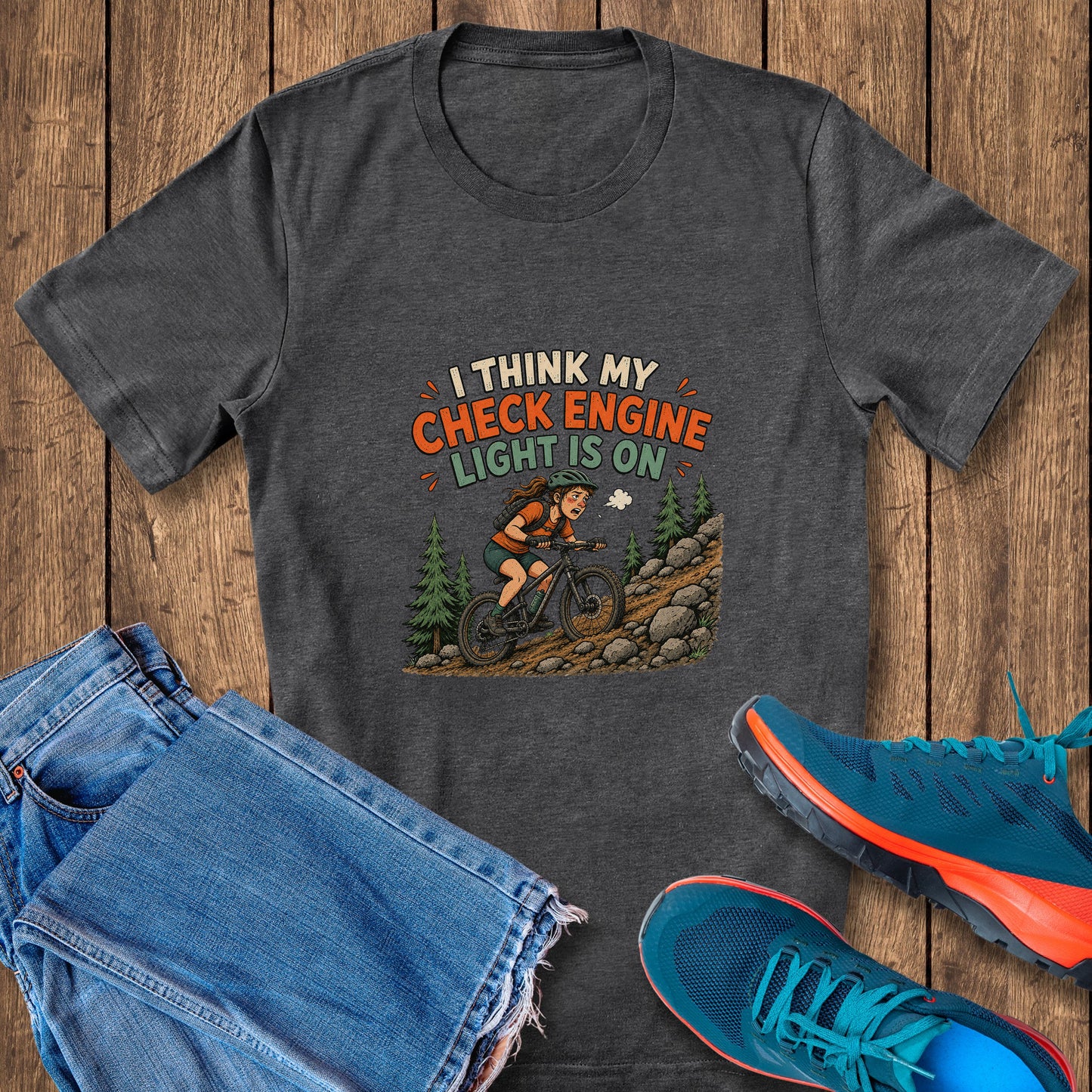 Check Engine MTB Female Tee