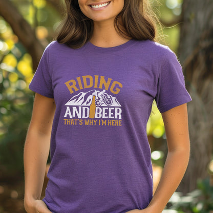 Riding & Beer Tee