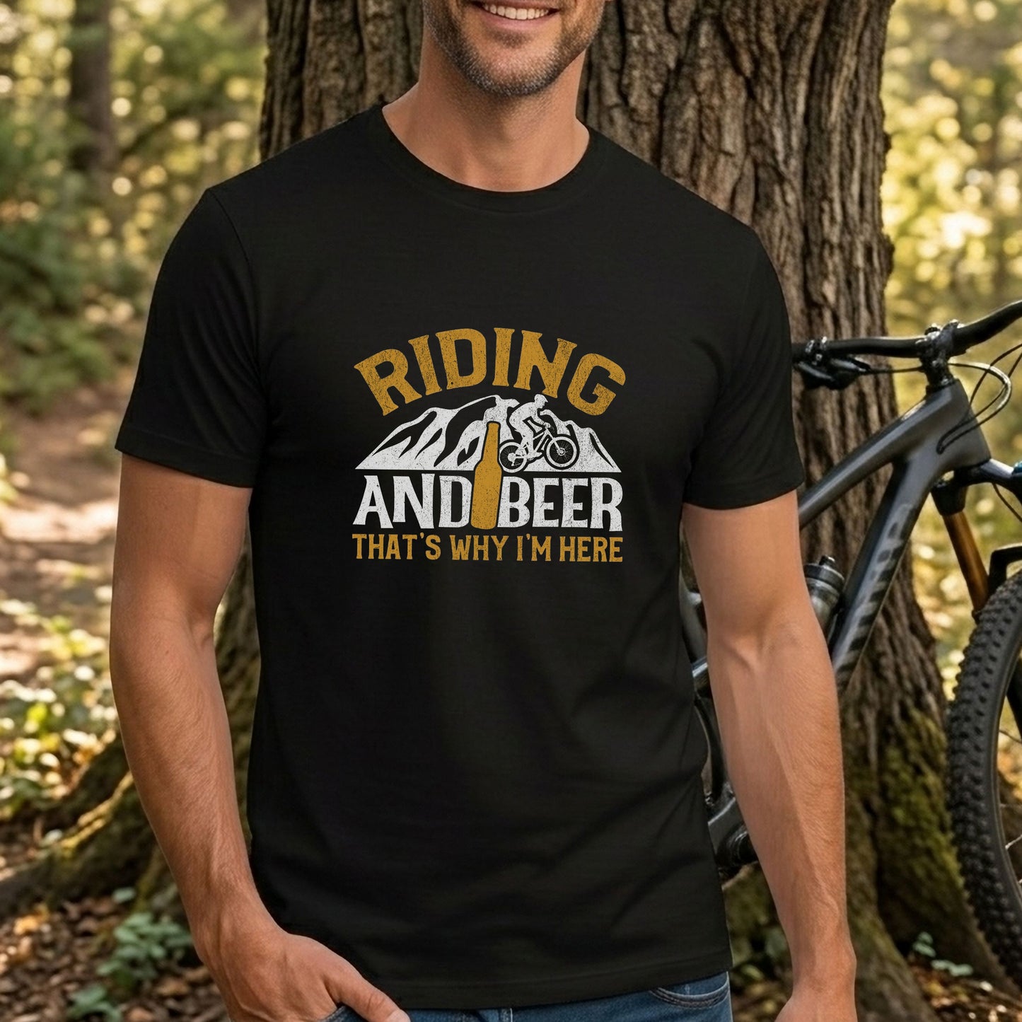 Riding & Beer Tee