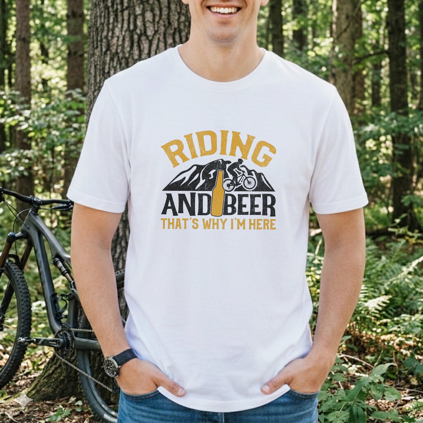 Riding & Beer Tee