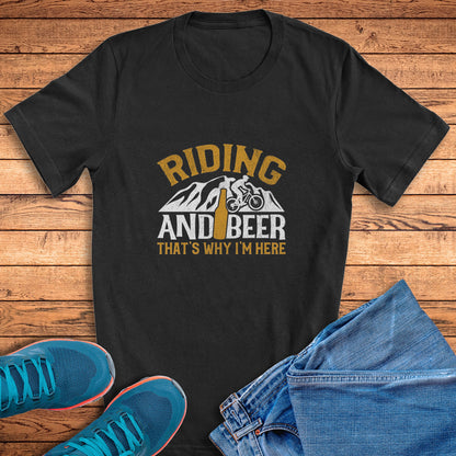 Riding & Beer Tee