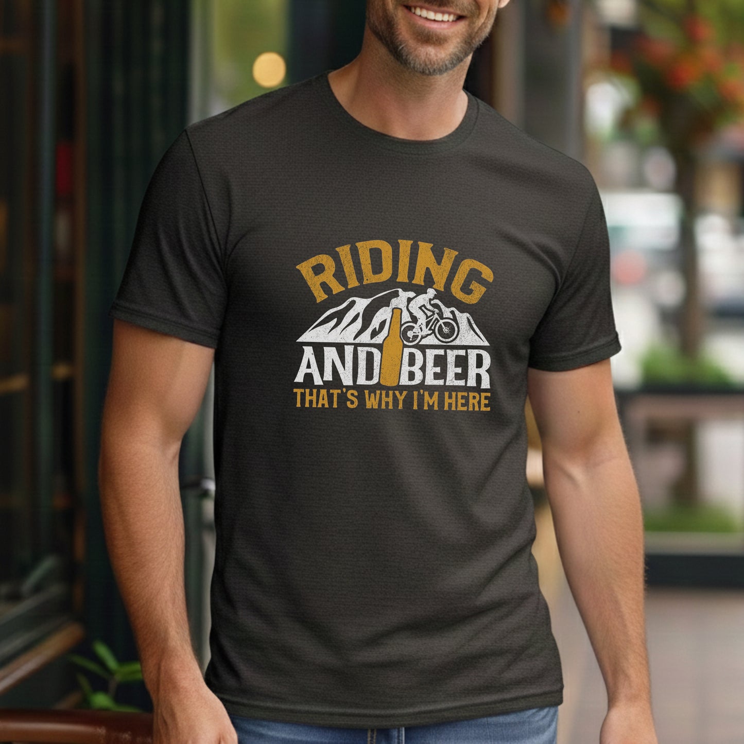 Riding & Beer Tee