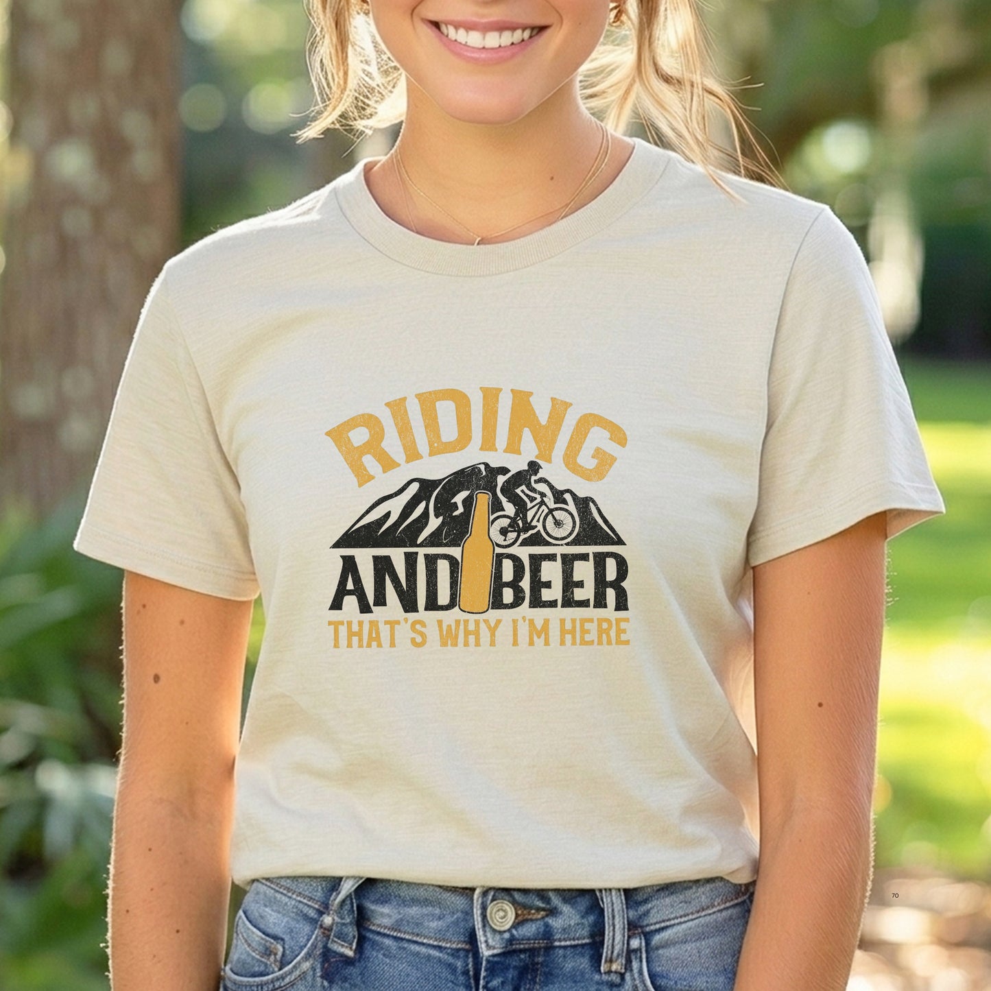 Riding & Beer Tee