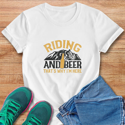 Riding & Beer Tee