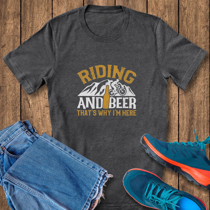 Riding & Beer Tee