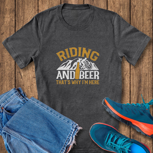 Riding & Beer Tee