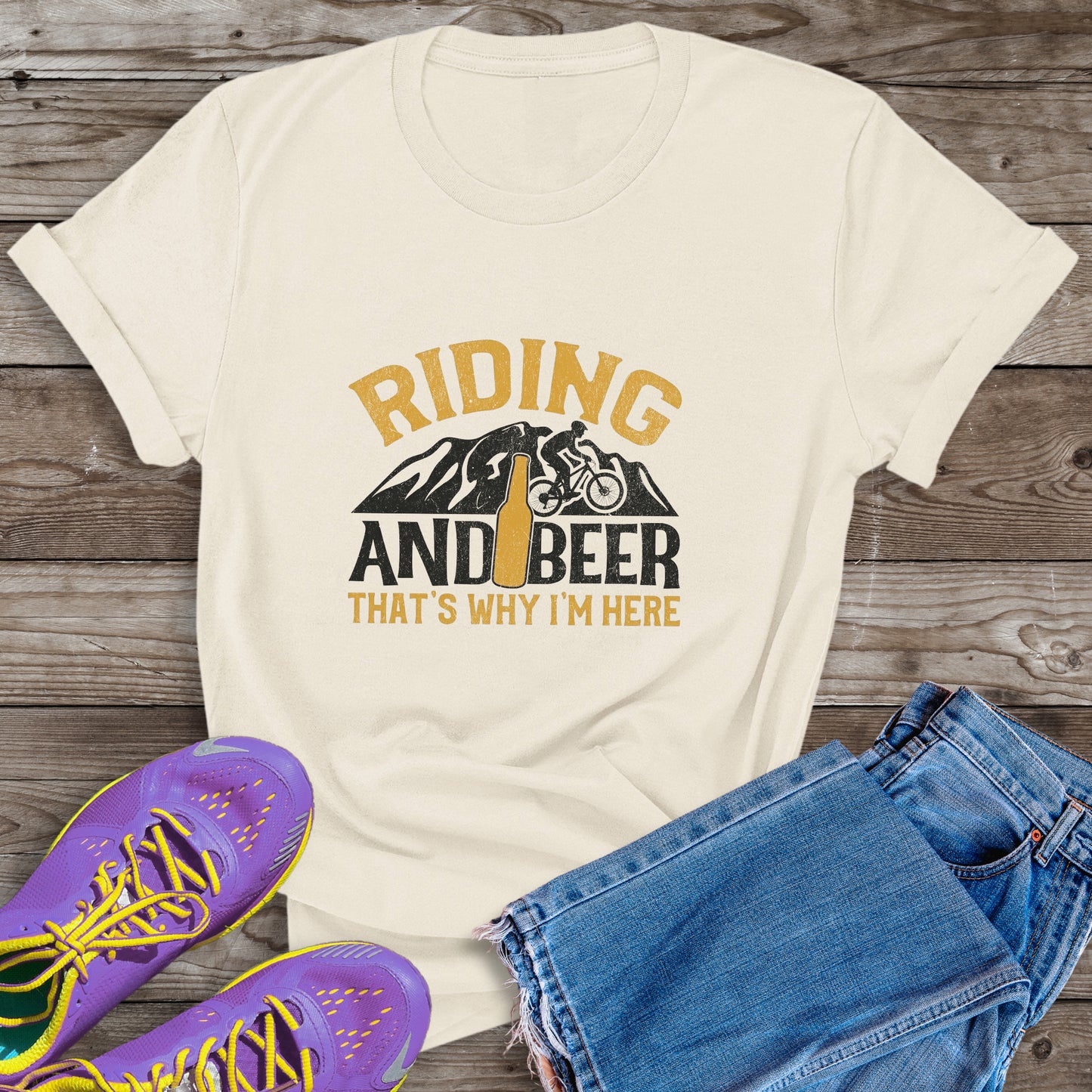 Riding & Beer Tee