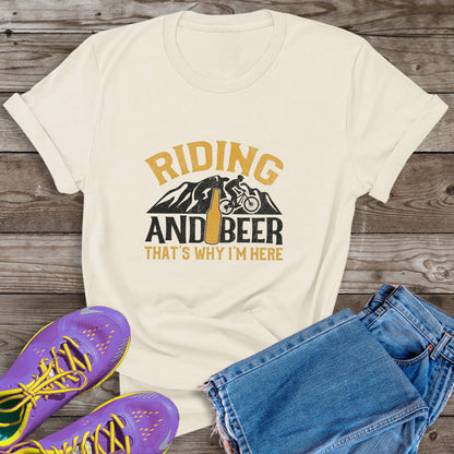 Riding & Beer Tee