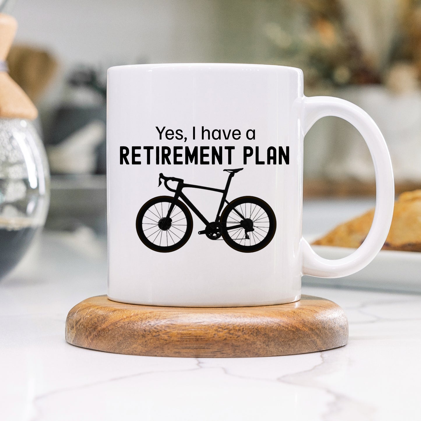 Retirement Plan Cycling Mug