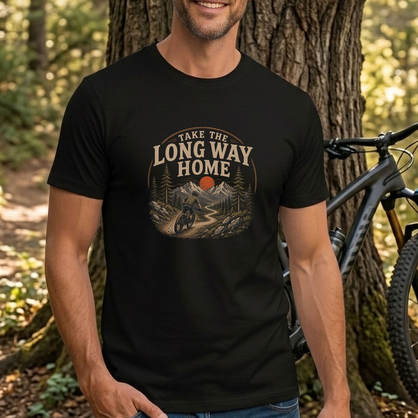 Long Way Home MTB Tee