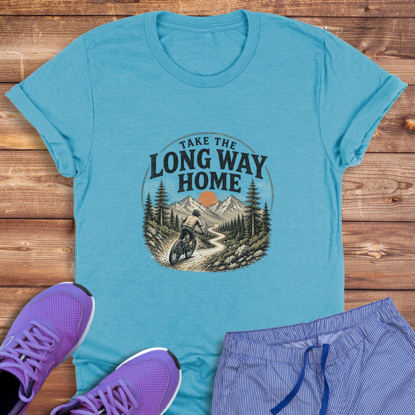 Long Way Home MTB Tee