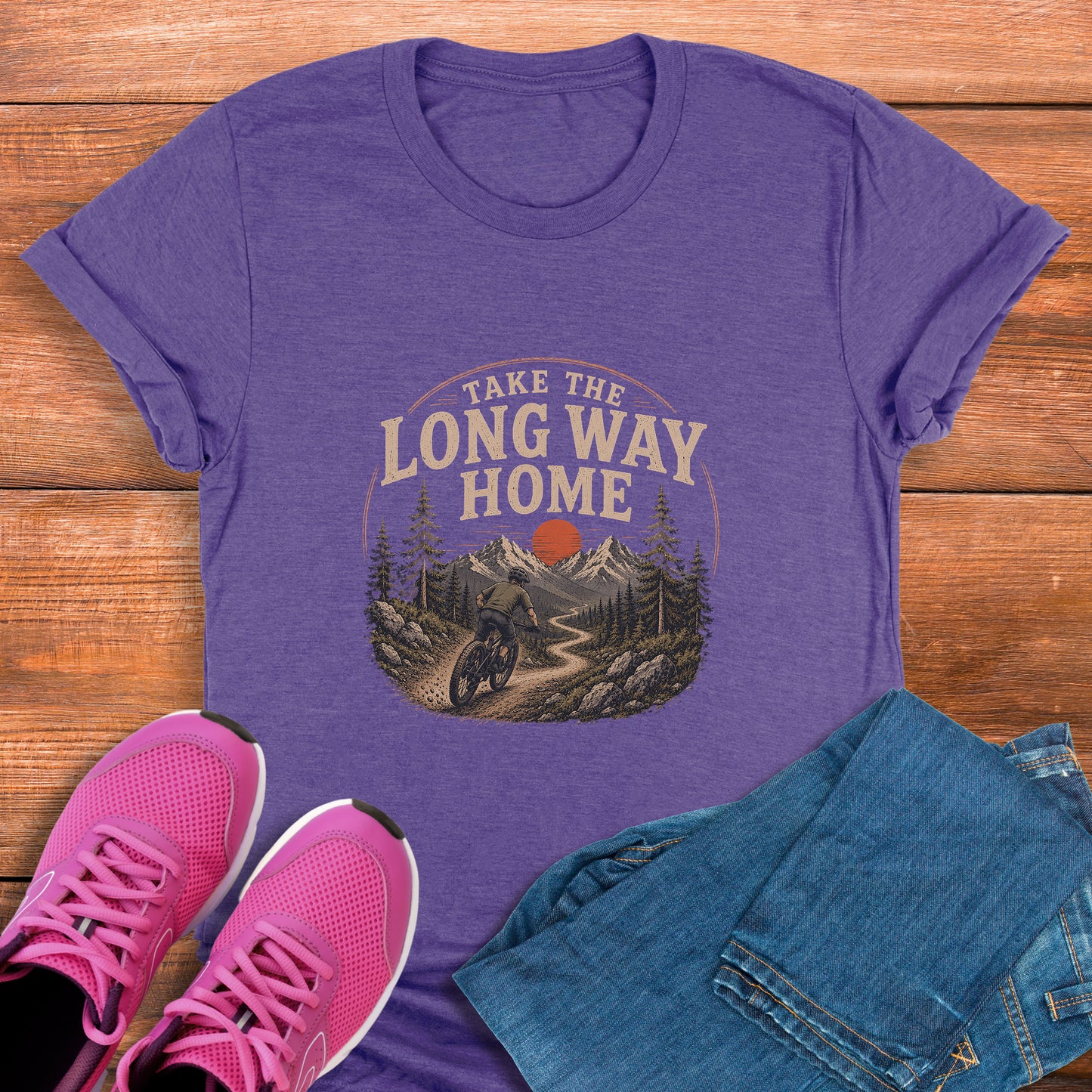 Long Way Home MTB Tee