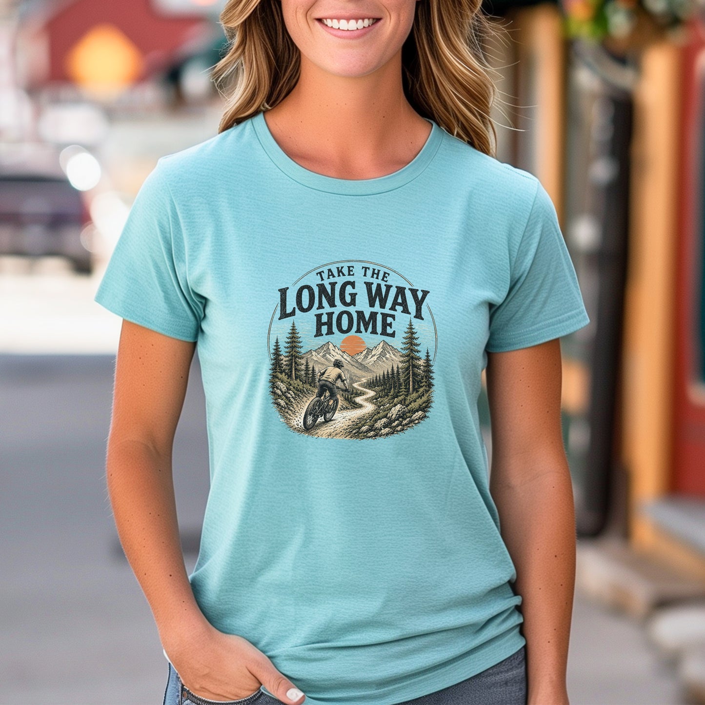 Long Way Home MTB Tee
