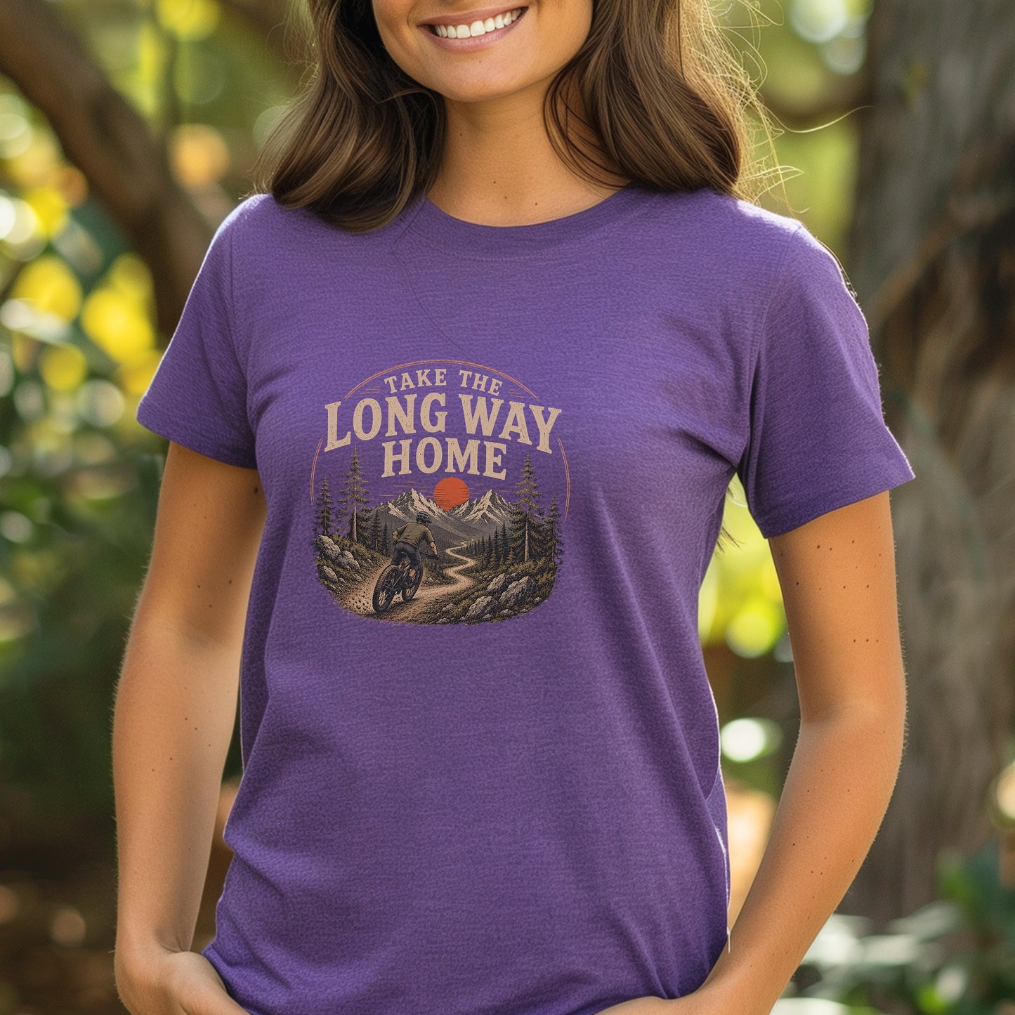 Long Way Home MTB Tee