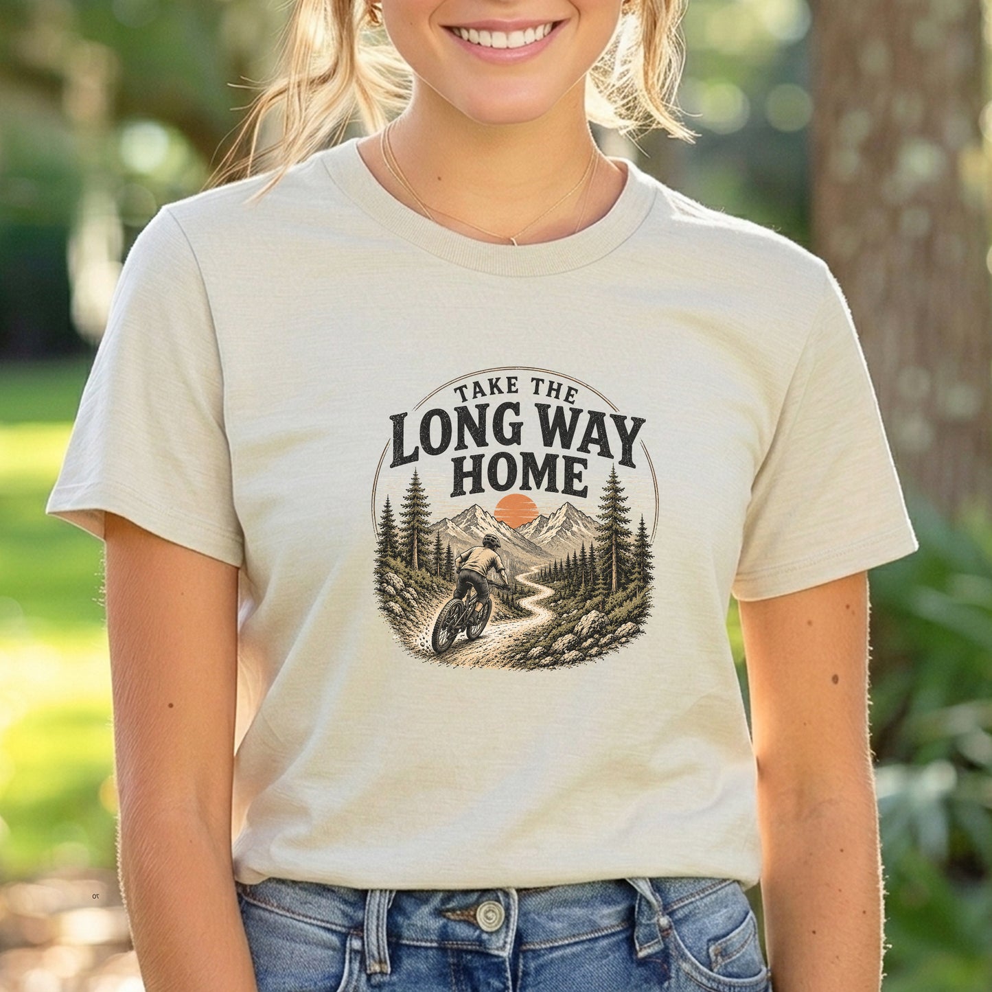 Long Way Home MTB Tee