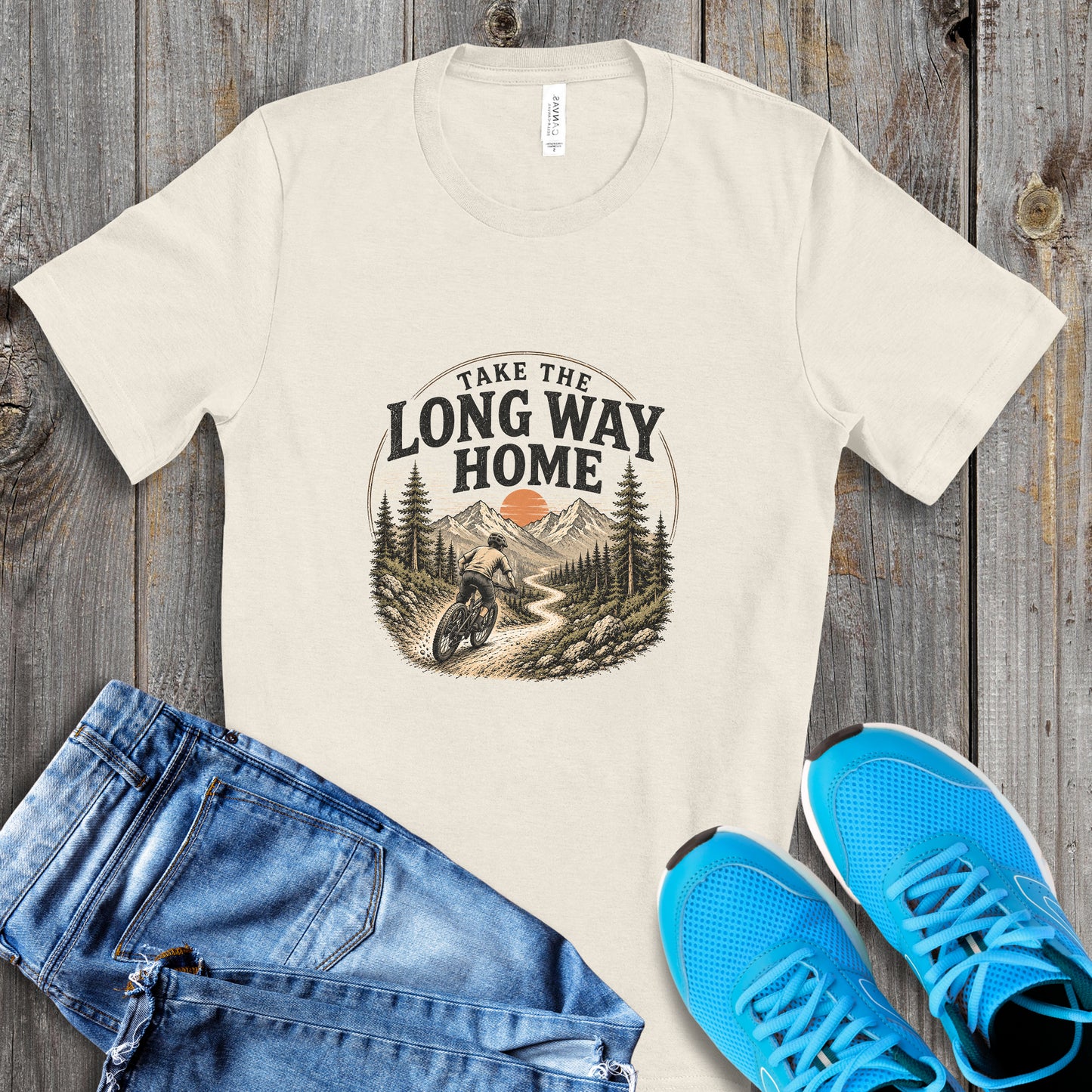 Long Way Home MTB Tee