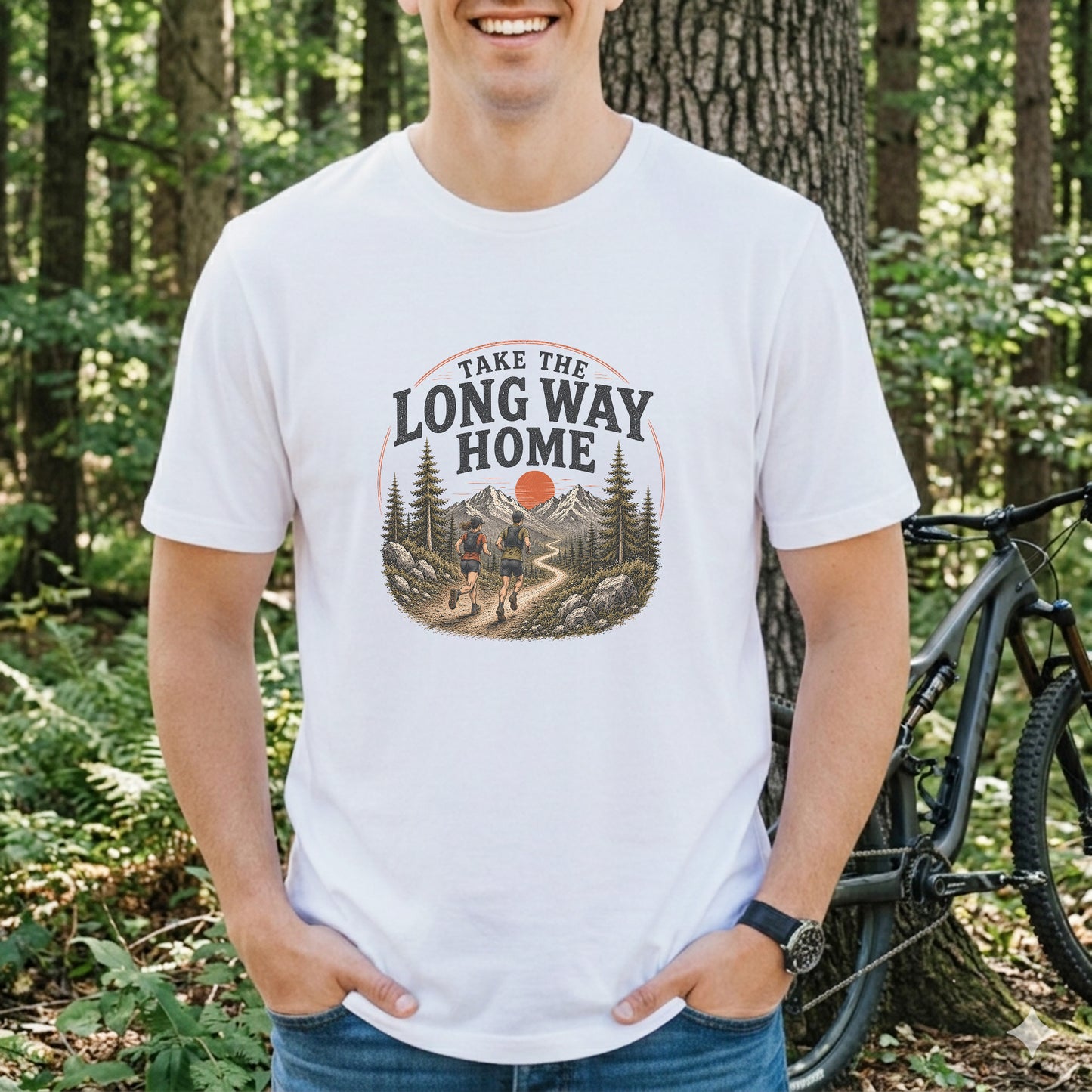Long Way Home Trail Tee