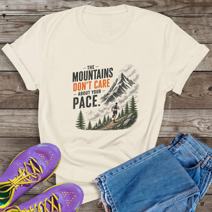 Mountains Don't Care Tee