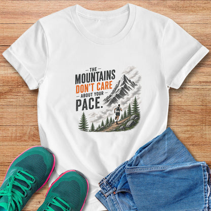 Mountains Don't Care Tee