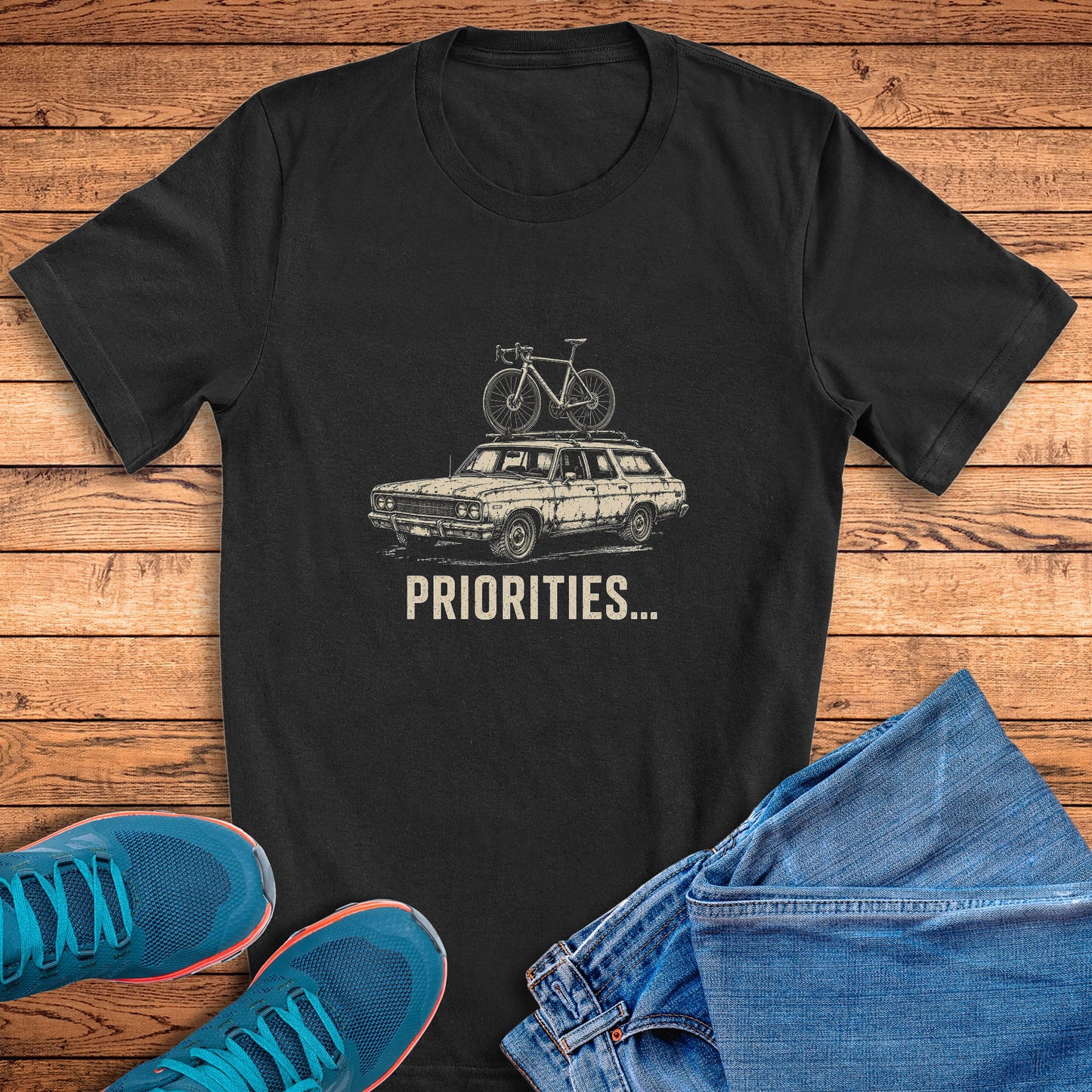 Priorities Road Tee
