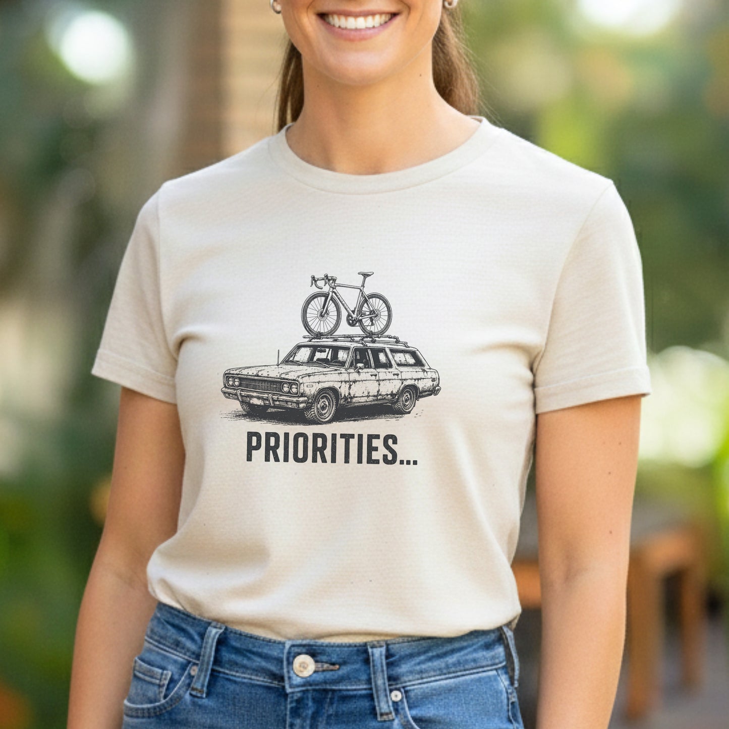 Priorities Road Tee