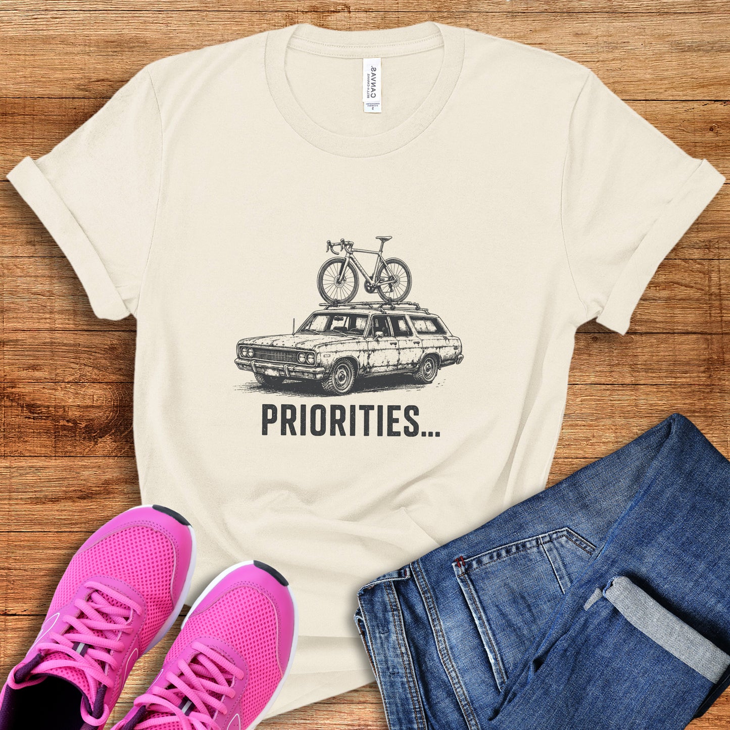 Priorities Road Tee