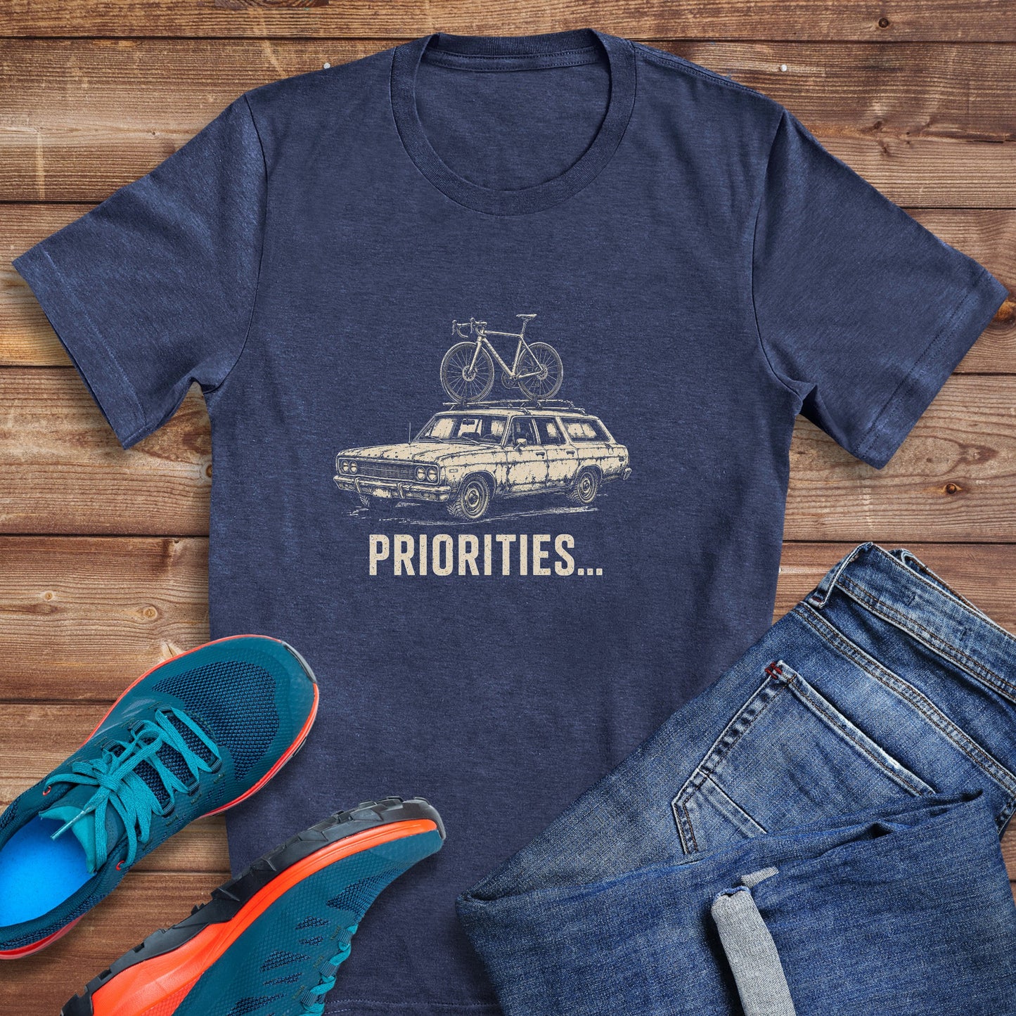 Priorities Road Tee