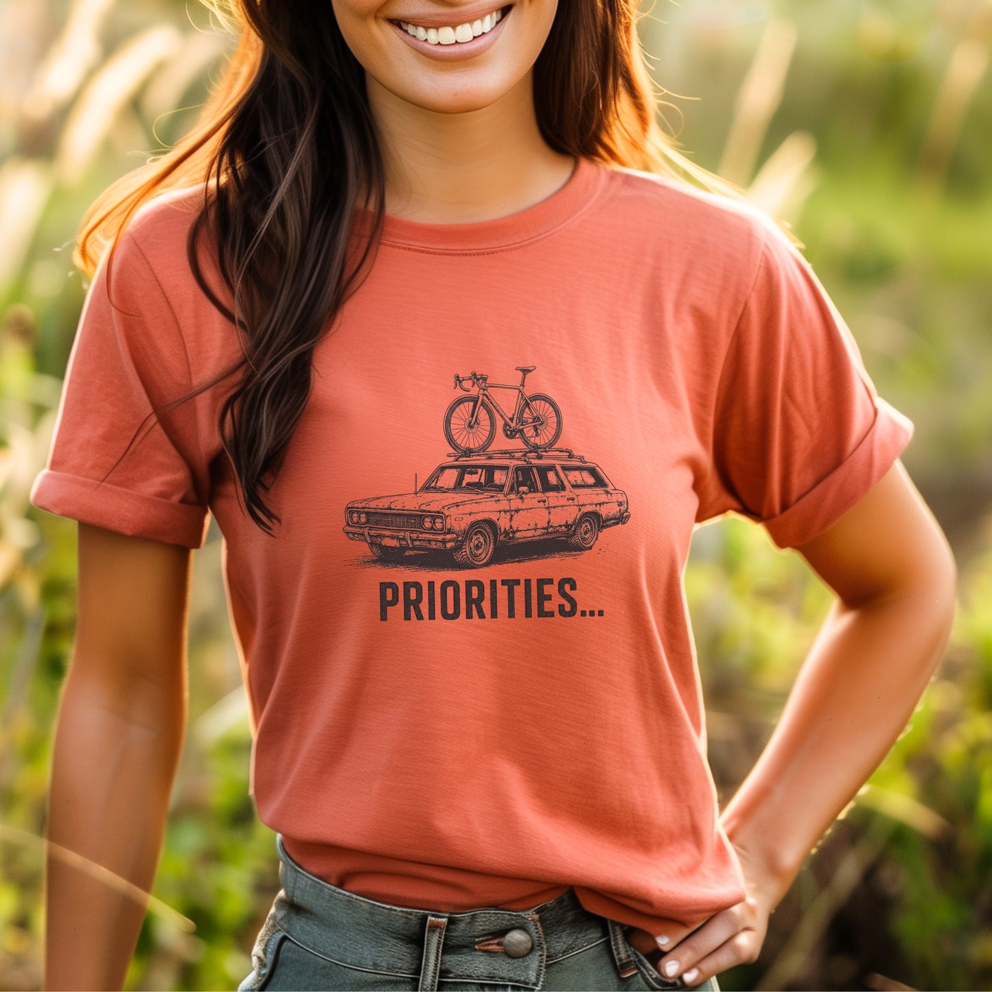 Priorities Road Tee