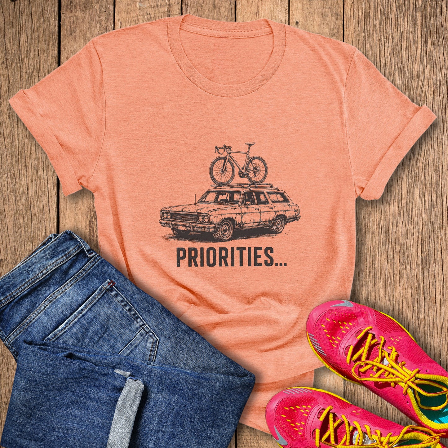 Priorities Road Tee