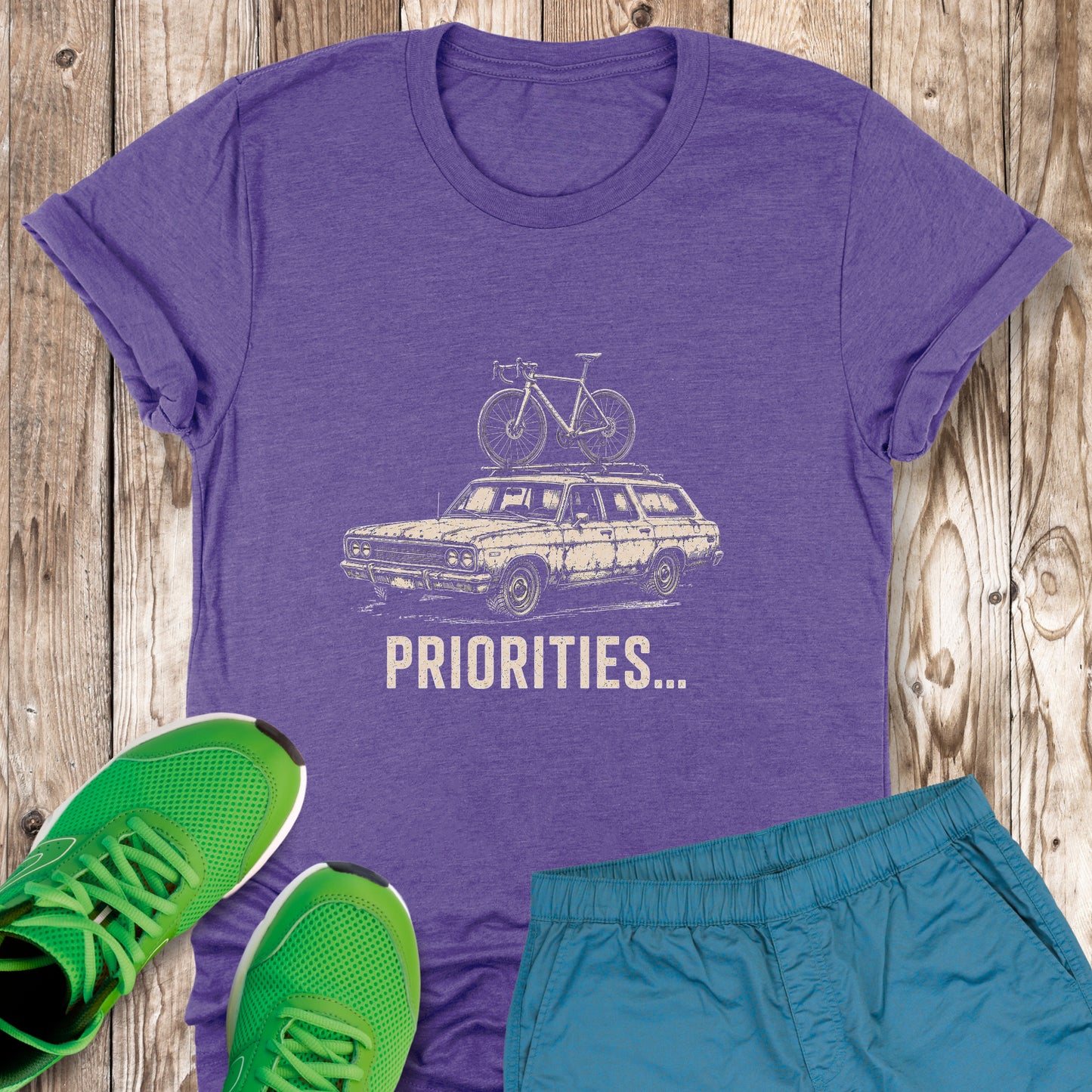 Priorities Road Tee