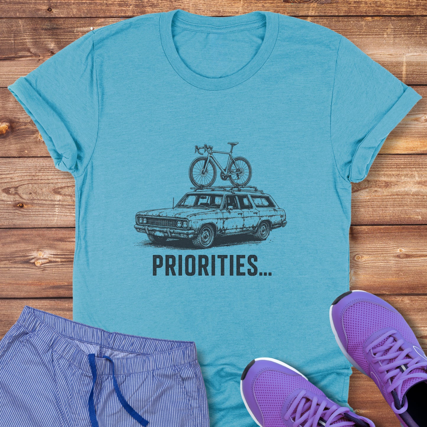 Priorities Road Tee