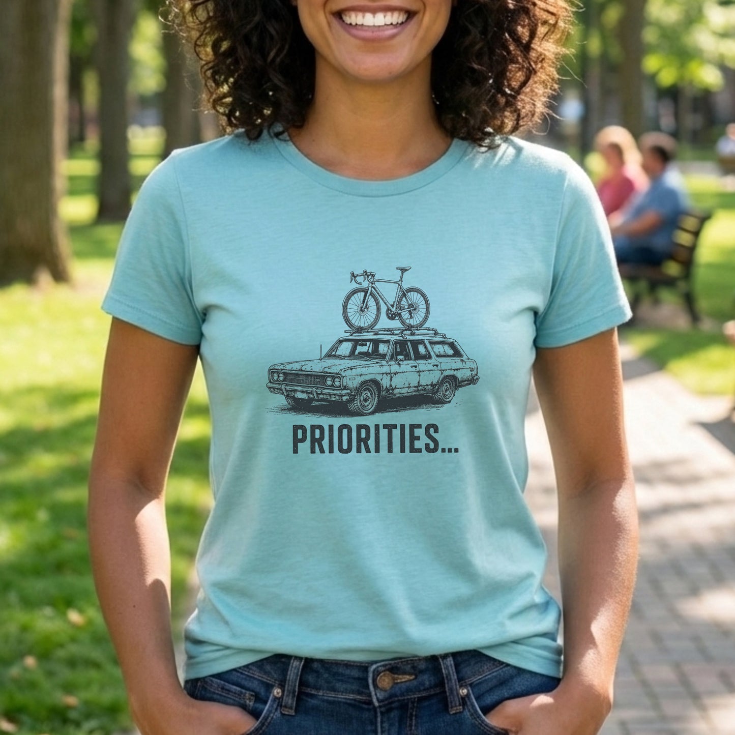 Priorities Road Tee