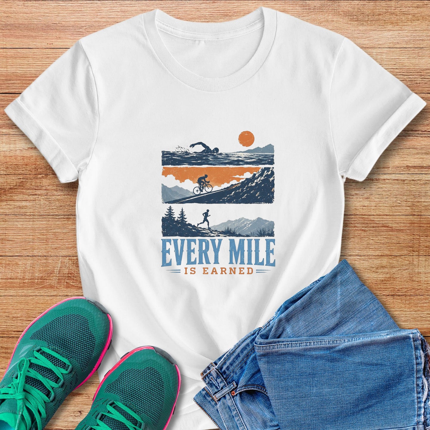 Every Mile Earned Tee