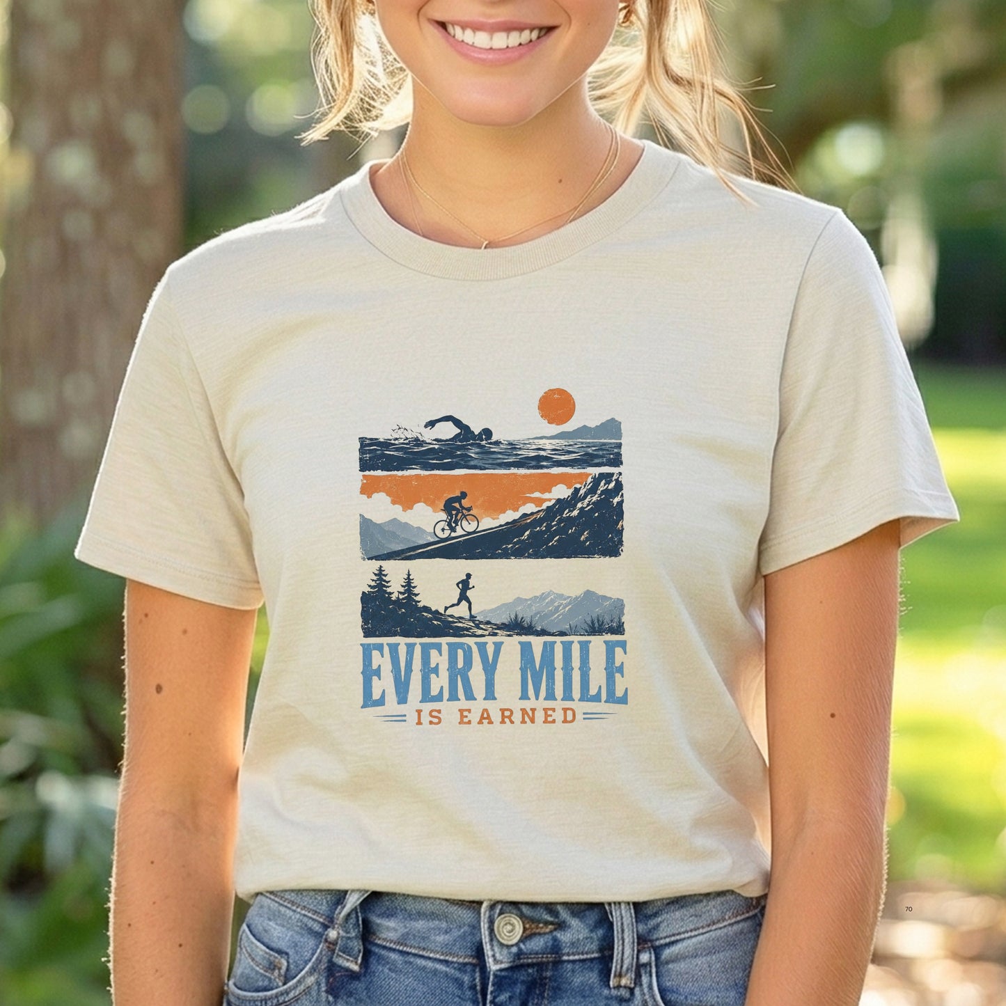 Every Mile Earned Tee