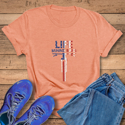 Flag Behind Bars Tee