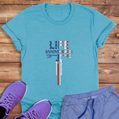 Flag Behind Bars Tee
