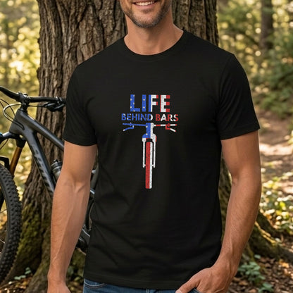 Flag Behind Bars Tee