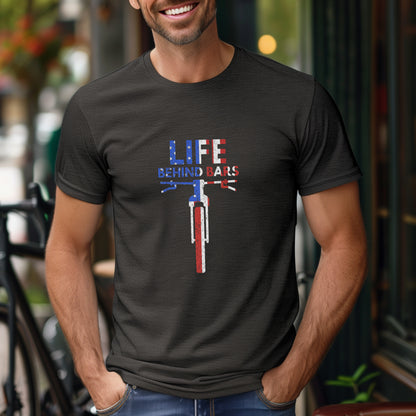 Flag Behind Bars Tee