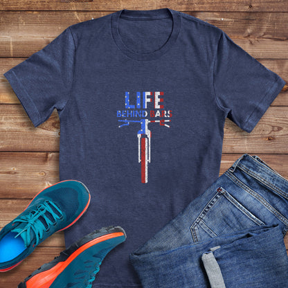 Flag Behind Bars Tee