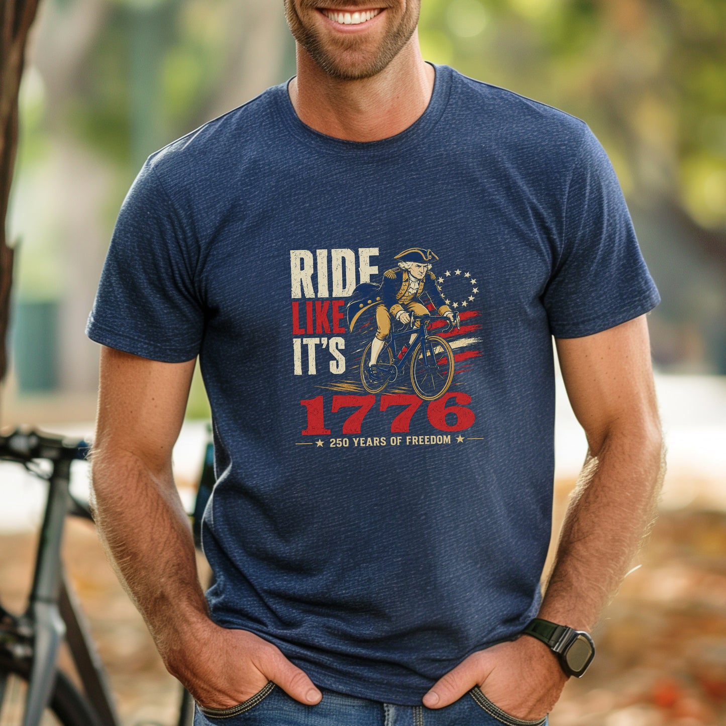 Ride Like 1776 Tee