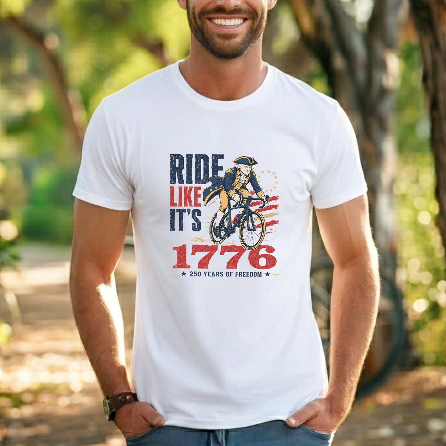 Ride Like 1776 Tee