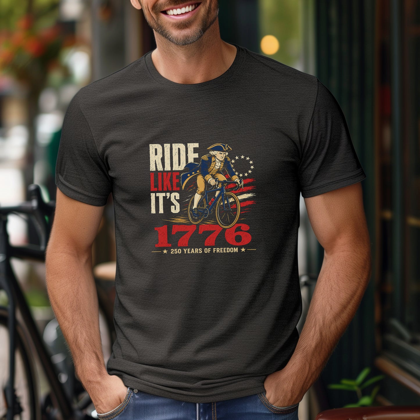 Ride Like 1776 Tee