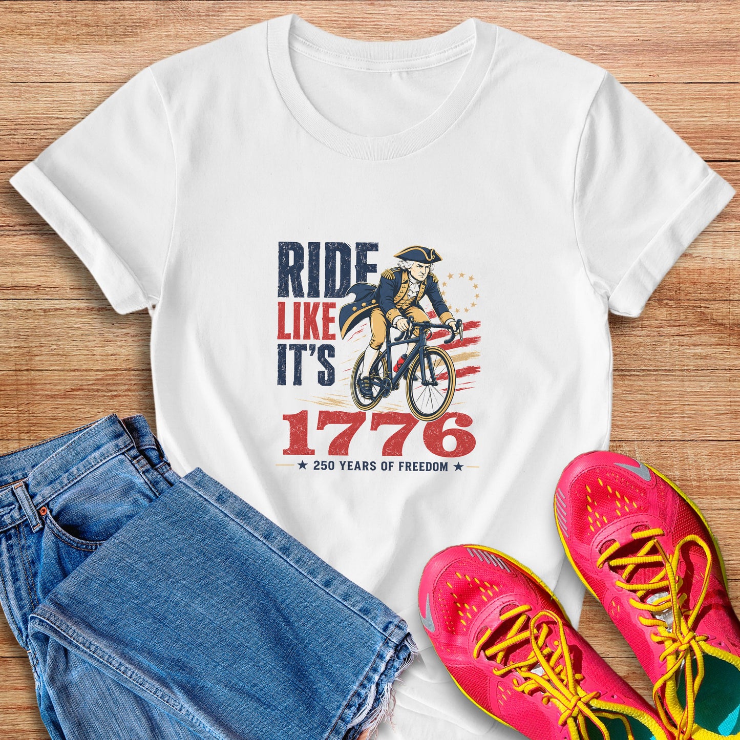 Ride Like 1776 Tee