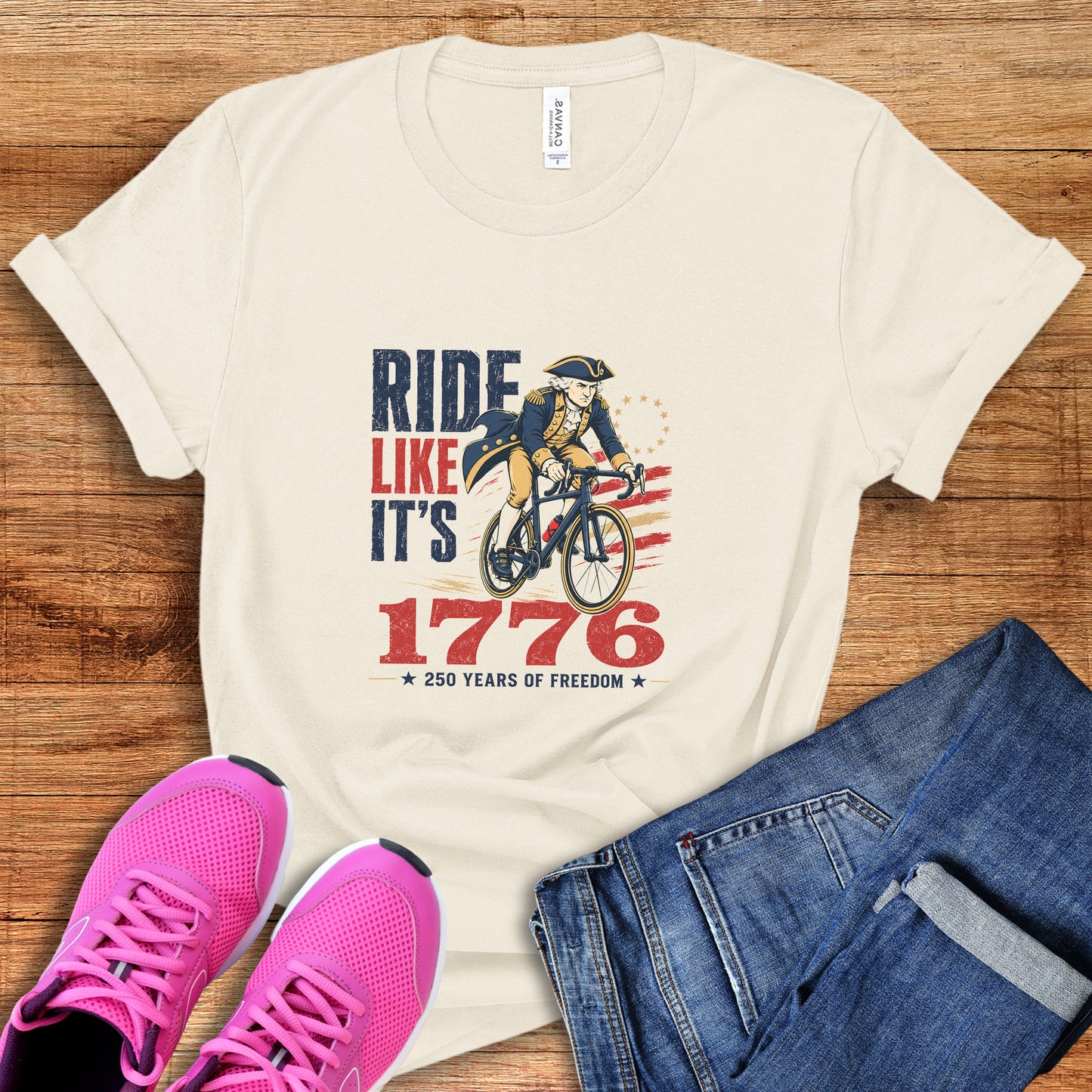 Ride Like 1776 Tee