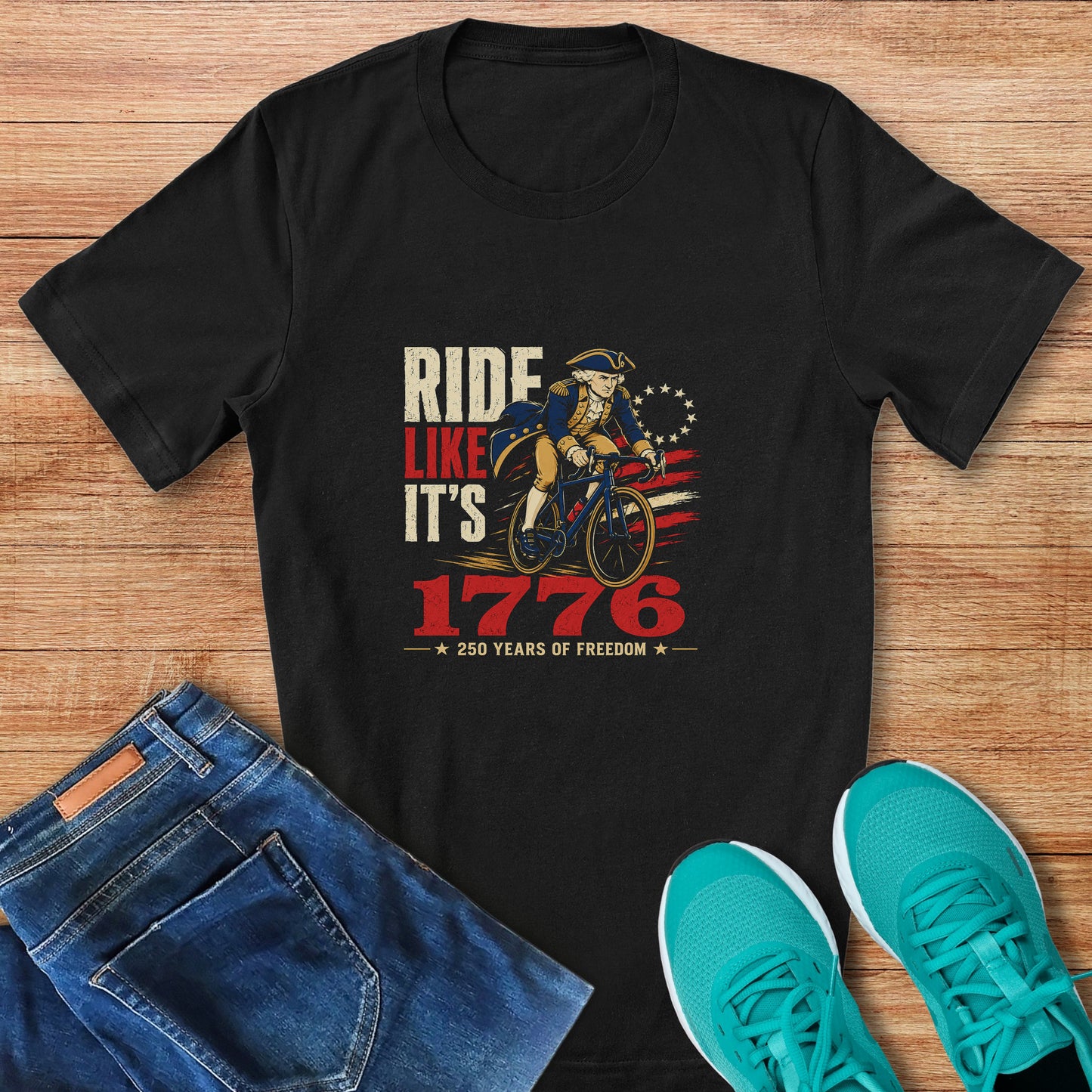 Ride Like 1776 Tee