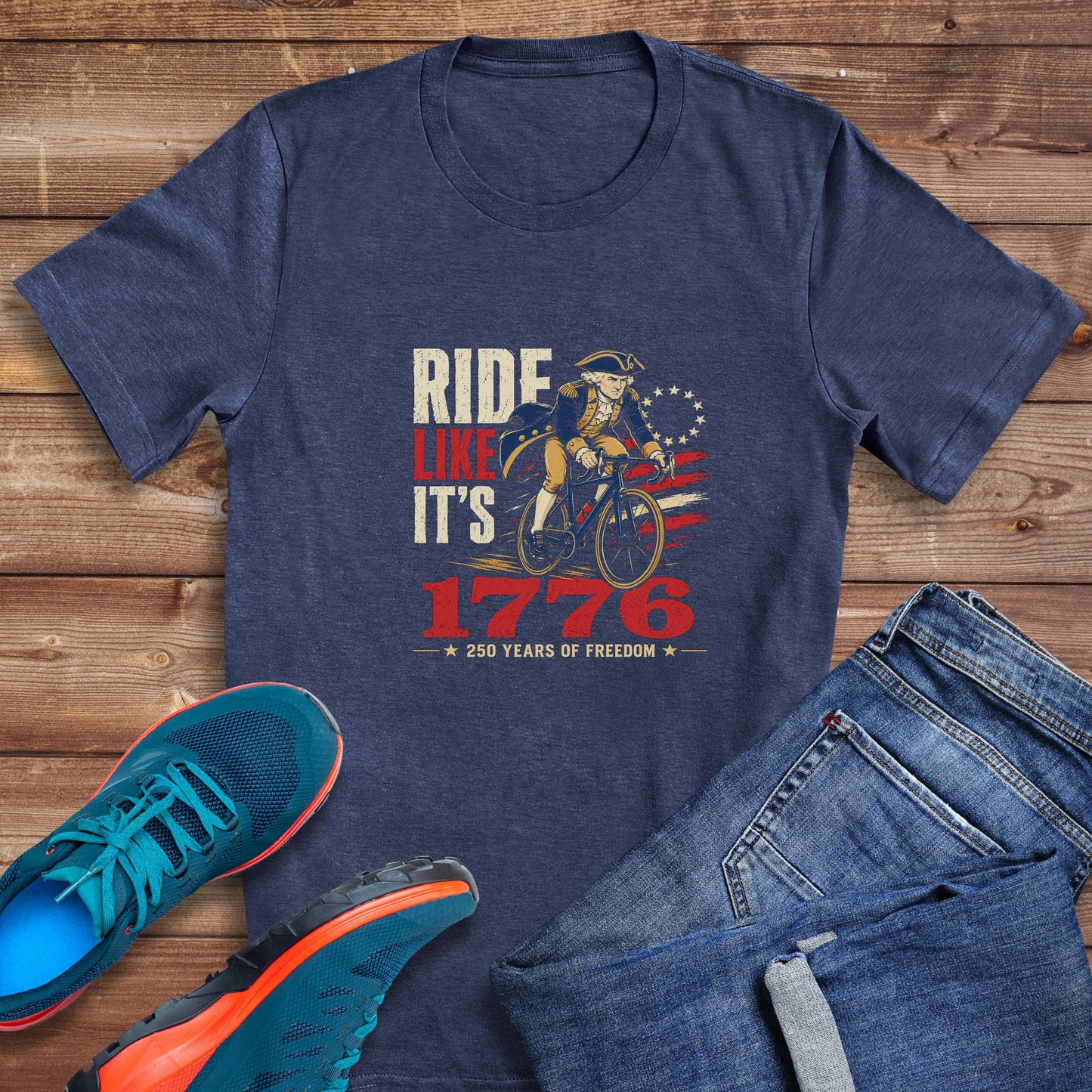 Ride Like 1776 Tee