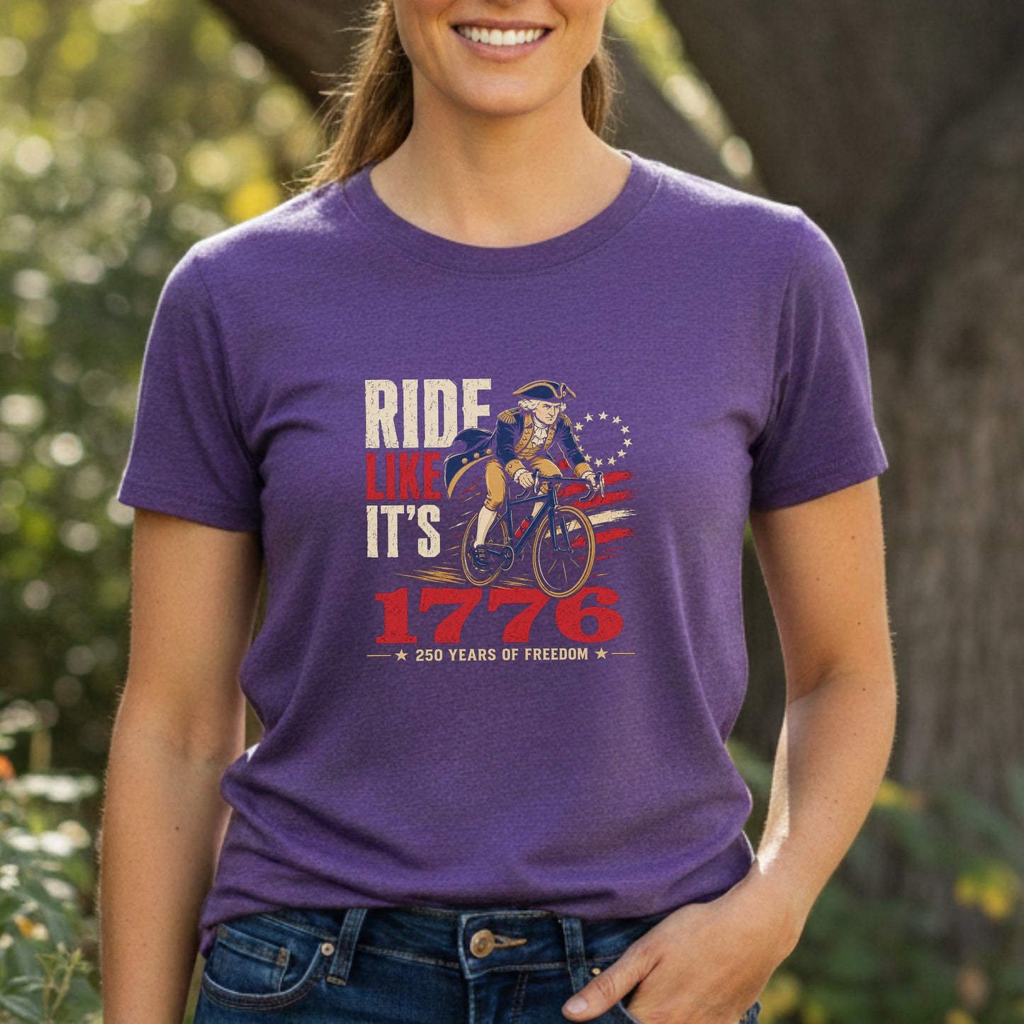Ride Like 1776 Tee