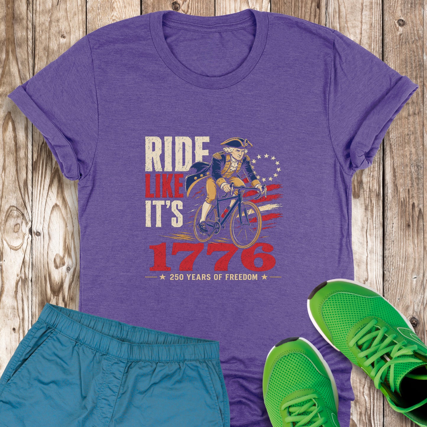 Ride Like 1776 Tee